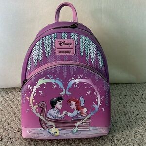 Loungefly little mermaid, backpack NWT